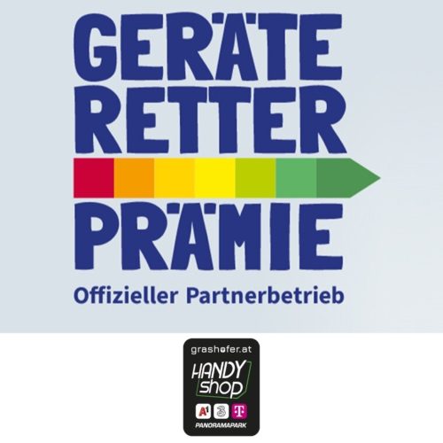 HandyShop Panoramapark ist offizieller Partnerbetrieb der Ger&auml;te-Retter-Pr&auml;mie