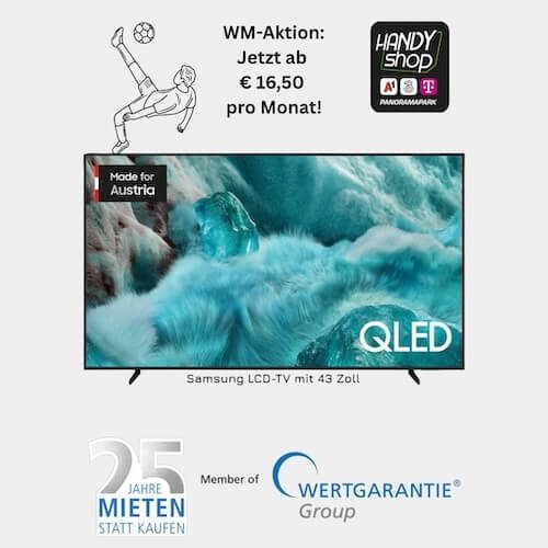 TV-Aktion Mieten-statt-Kaufen ab 16,50 Euro monatlich